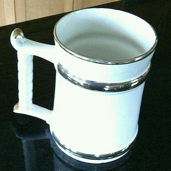 Prince William warranted 22 carat gold Beer Tankard Arabian Horses Coffee Mug T - Picture 15 of 16